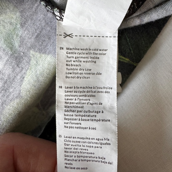 Urban Heritage Festival Men's Forest Floral Tank Top Green Medium Muscle Beach - Picture 8 of 15